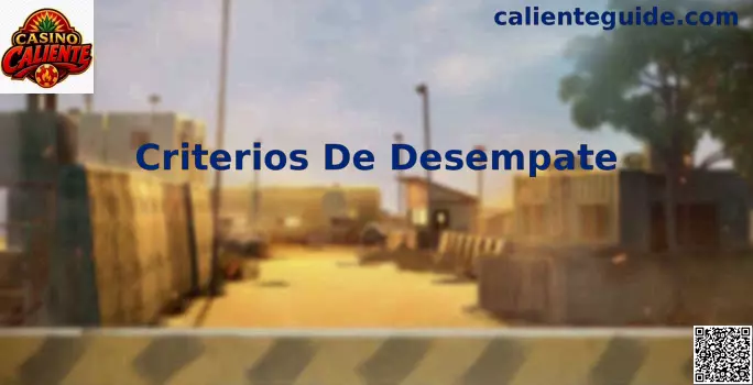 Criterios De Desempate FIFA