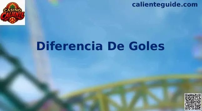 Diferencia de goles en apuestas de fútbol en México