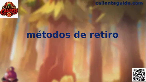 Métodos de retiro oficiales en Casino Caliente México